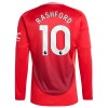 Maillot de Foot Manchester United Rashford 10 Domicile 2024-25 Manche Longue